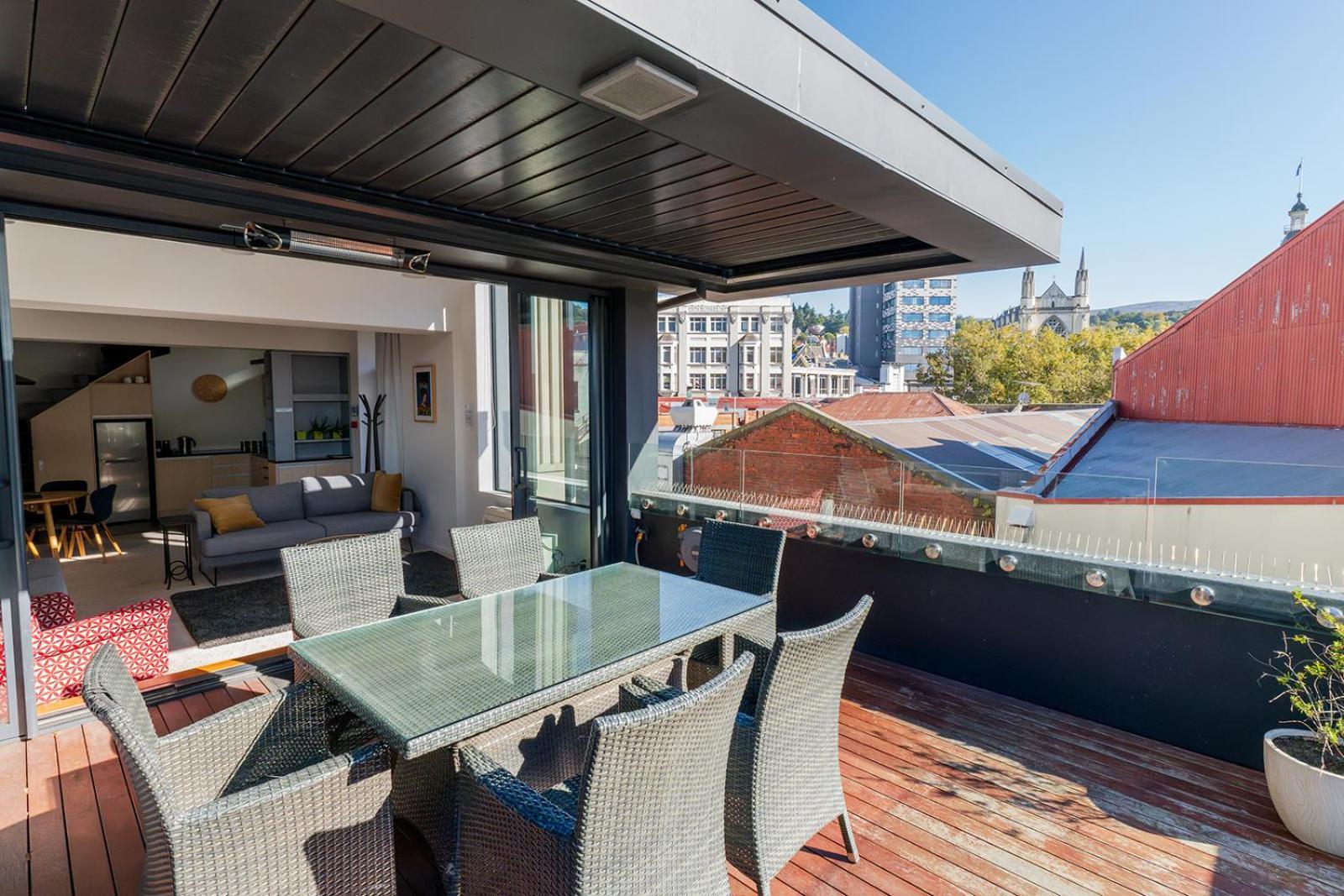 Deluxe Inner-City Apartment On Moray Dunedin Exterior foto